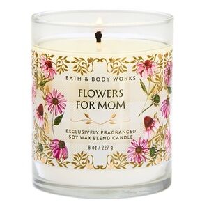 NEW 2026 Flowers For Mom BBW Single-wick Candle